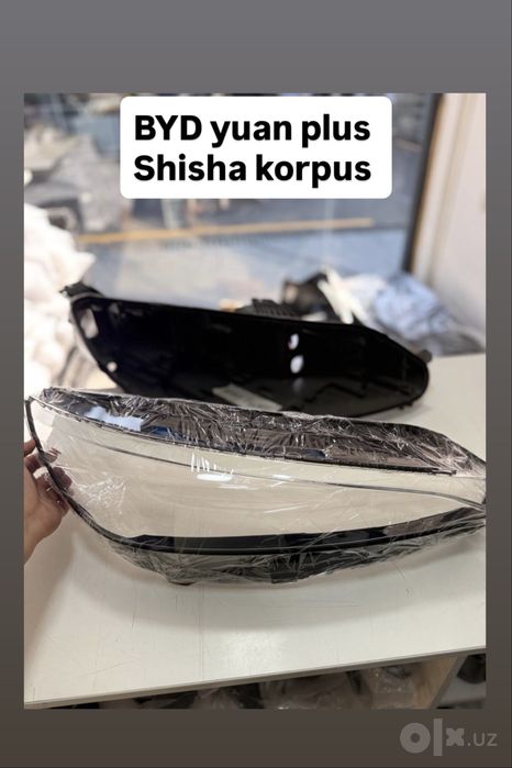 BYD shisha va korpus  fara