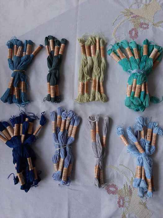 Конци памучни мулине