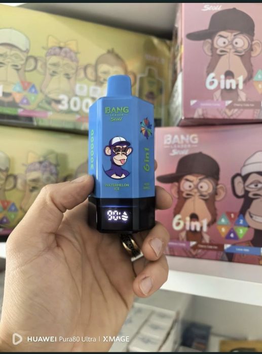 Oferta Vape 300.000 Puffs 6 Arome Reincarcabil Display Abur Mult