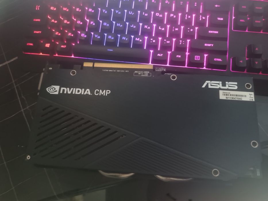 Распаянный cmp 40 hxаналог  rtx 2070
