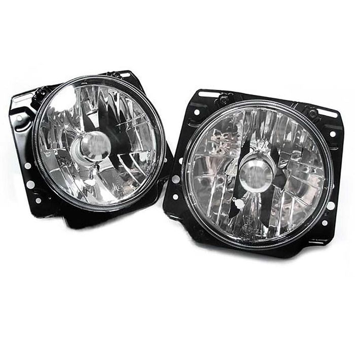 Фарове Голф 2 тунинг Прозрачни Кристални Дизайнерски VW golf mk2 нови