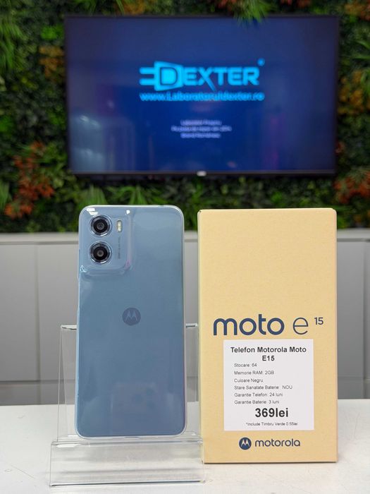 Moto E15 (80) Stocare:64gb Garantie 24 Luni