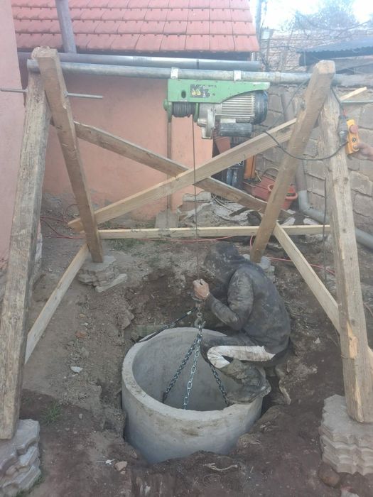 Curatare fântână decolmatări