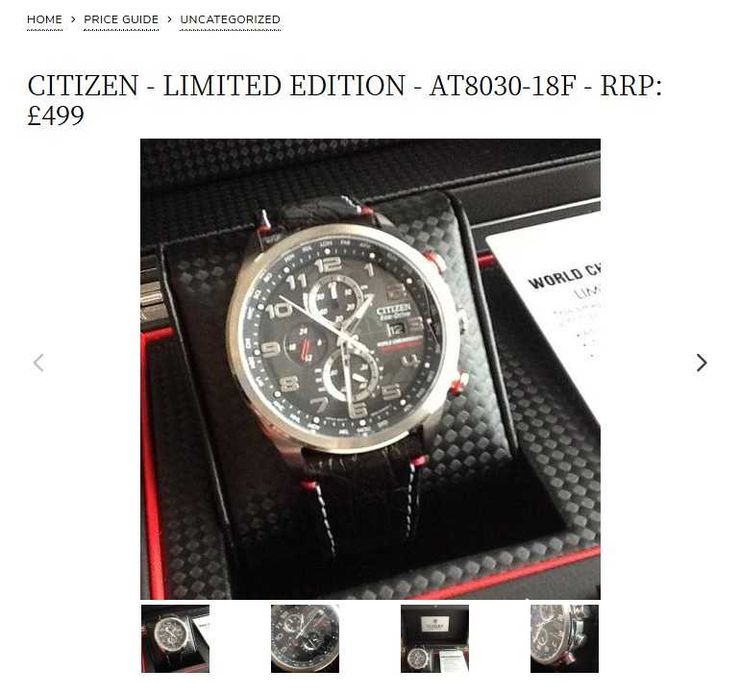 Citizen Eco-Drive Limited Edition (1.416 / 2.500) Radio-Controlled