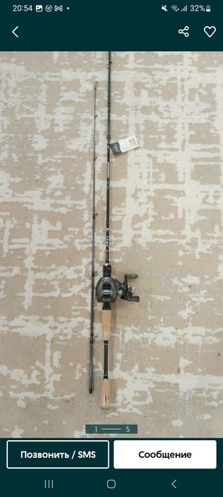 Продам кастинговый спининг для рыбалки