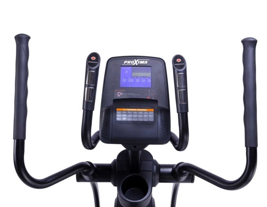 Эллиптический тренажер Proxima Rassel, до 160 кг +коврик под тренажер