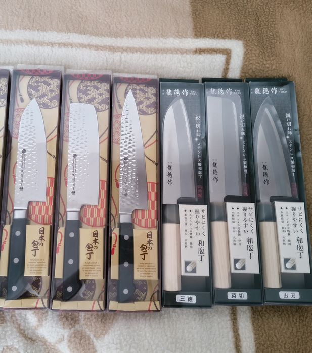 Продавам 6 японски ножа