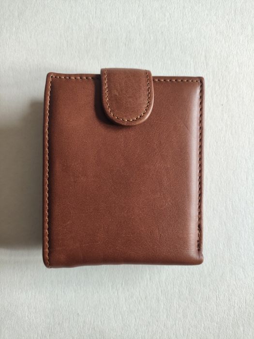 Портфейл Арт93, Неизползван, кафява кожа.