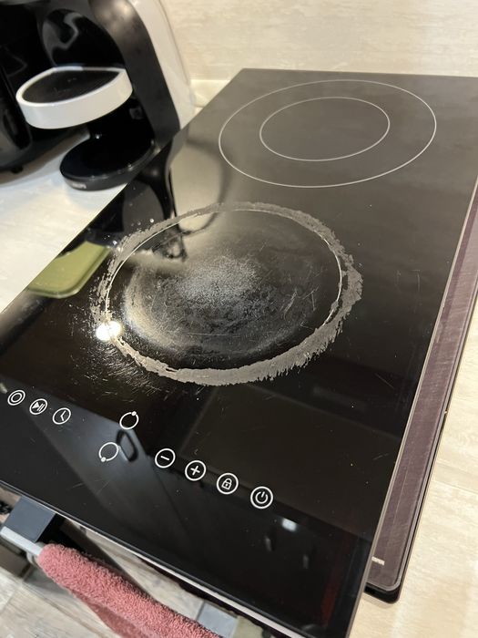 Двоен стъклокерамичен  плот Ариели