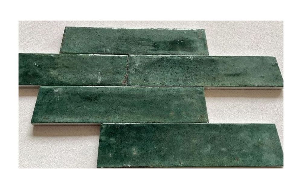 Зелени плочки гранитогрес Lume Green