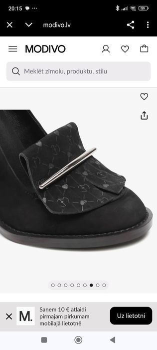 Обувки на ток Eva Minge