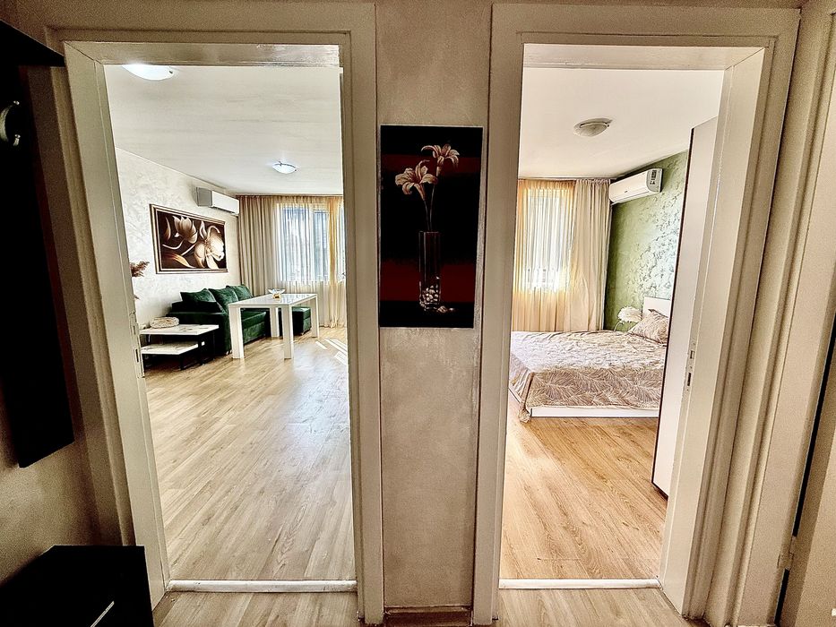 Дава се под наем Двустаен апартамент в Бургас, Меден рудник - зона А - 65 кв.м за 448.8 € - Снимка #2