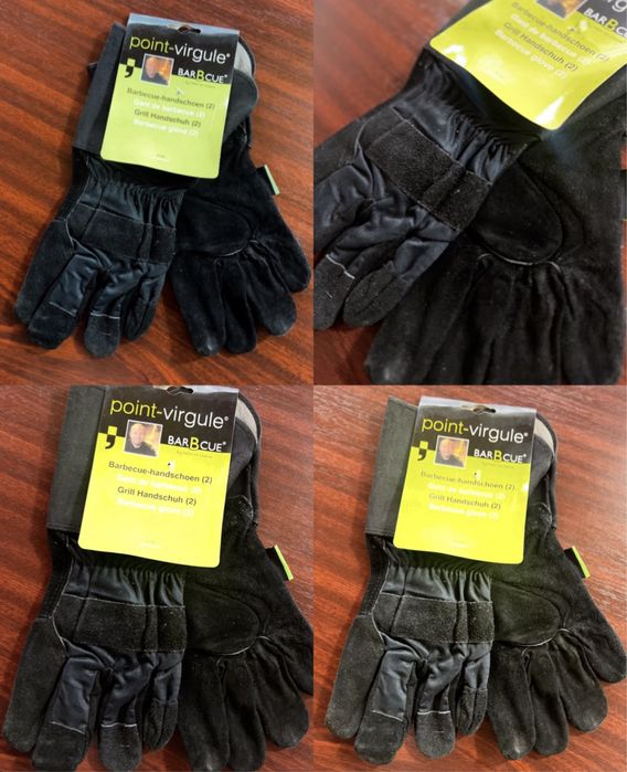 Set manusi BBQ piele
