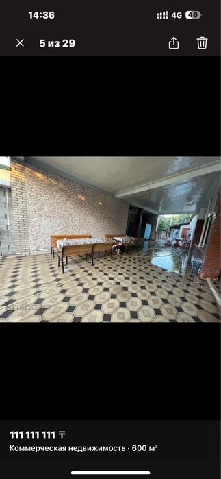 Кафе питак сатылады общи 90сотток комерция