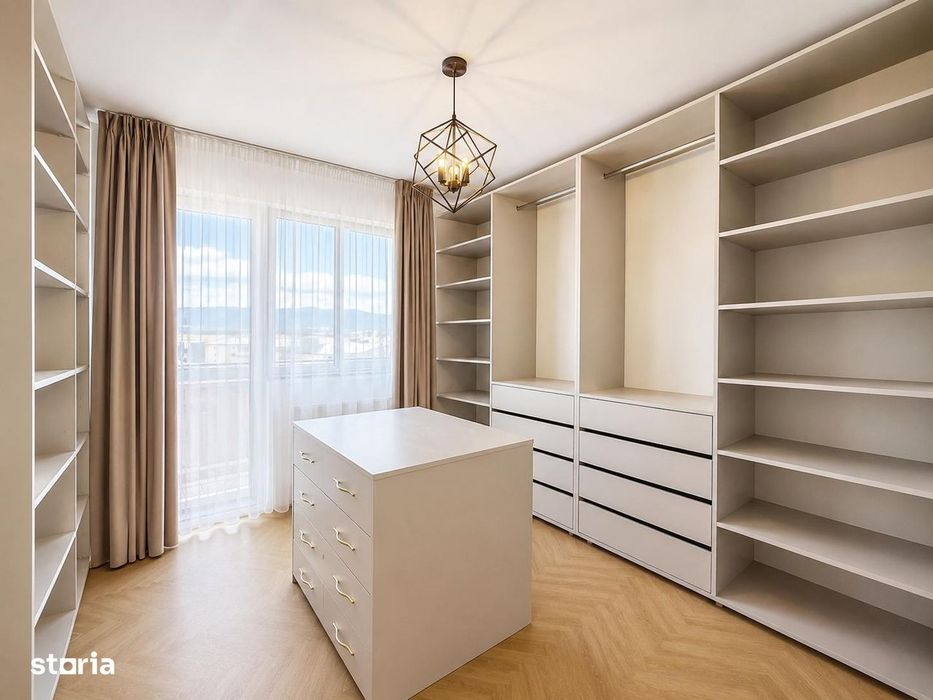 Apartament de lux-mobilat utilat 4 camere 2 bai 3 balcoane - RAHOVA
