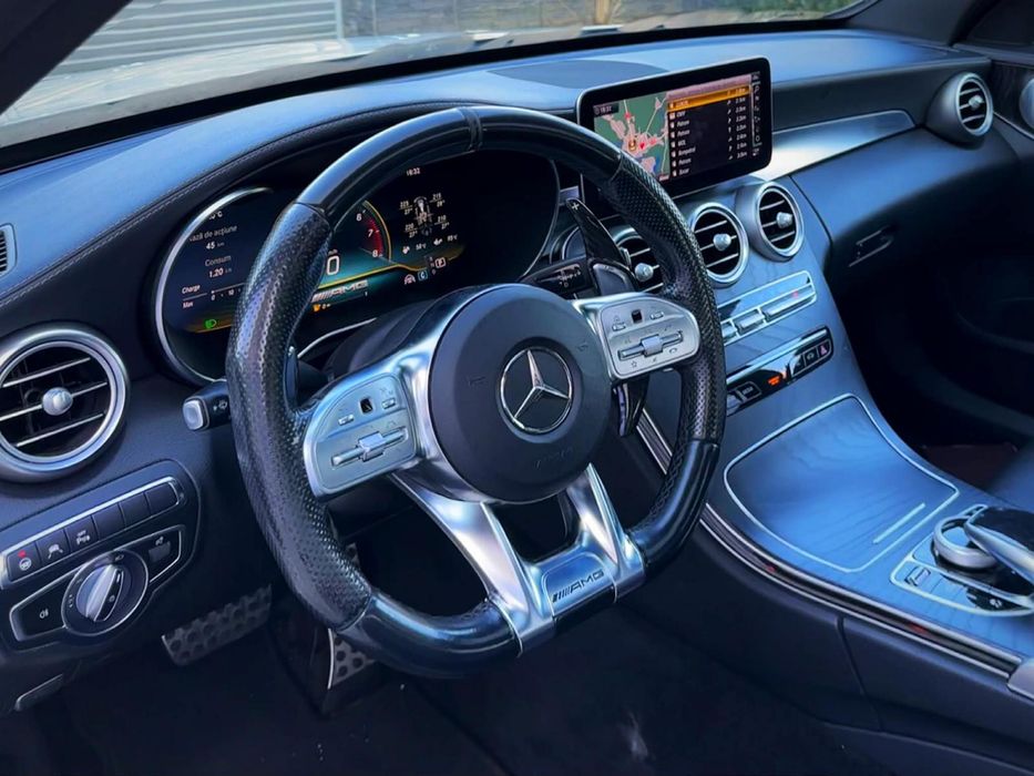 Mercedes-AMG C43 4MATIC 2019 FACELIFT | 390CP | FULL | Distronic | 360° | Variante PREȚ CASH: 35.900 € – Accept și variante auto + diferență