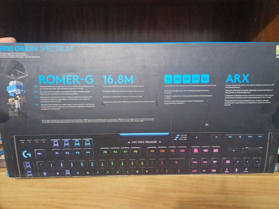 Logitech G910 Orion Spectrum - USN бутони