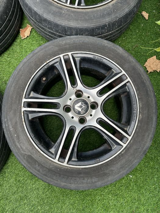 Set Jante MSW 11 15" 4x100 cu Anvelope Vară Hankook 185/60 R15