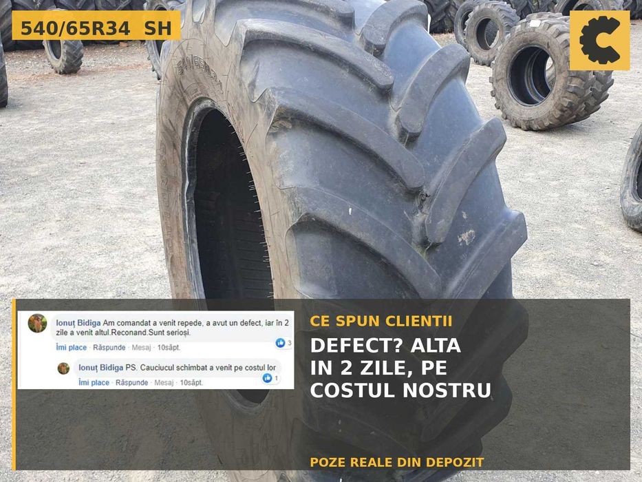 Cauciucuri 540/65R34 Firestone Anvelope Tractor SH OFERTA Garantie Factura John Deere Fendt Case IH