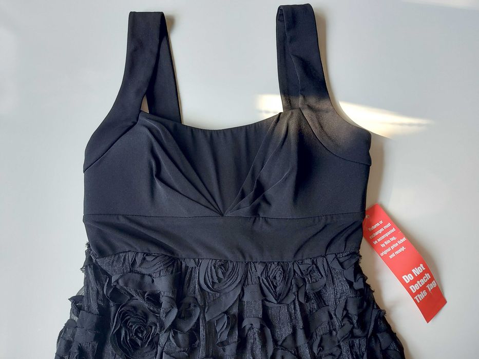 Rochie ocazie banchet marimea S noua eticheta trandafiri 3D