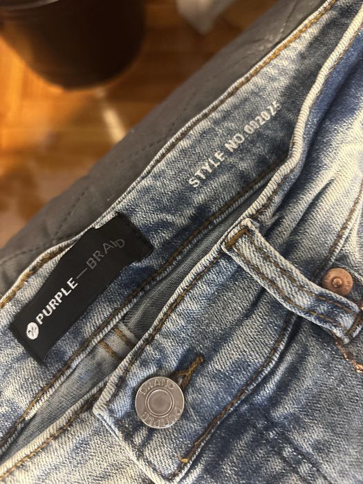 Purple jeans size 32