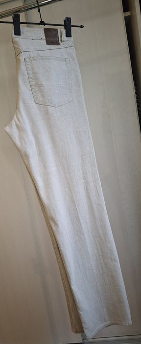 Джинсы из льна Brax Carlos