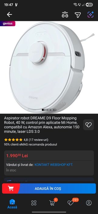 Aspirator Robot-Robot aspirator inteligent