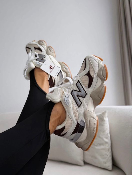 Дамски New balance 9060, естествен велур! Видове