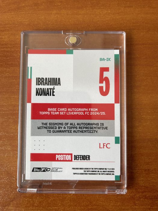 Topps Ibrahima Konate 24/25