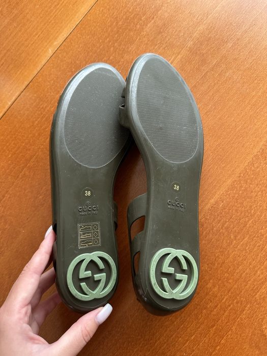 Гумени сандали Gucci