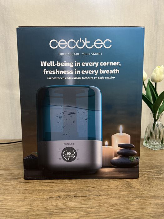 Овлажнител за въздух Cecotec с дистанционно управление Breezecare 2900