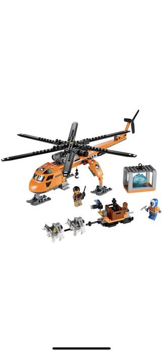 Lego City 60034 Elicopter arctic