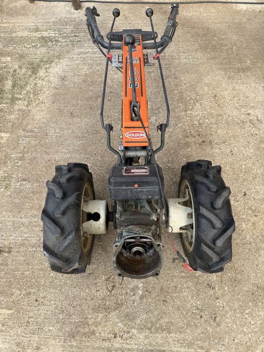 Cutie viteze + ghidon + roti motocultor Goldoni Jolly Junior 4x4