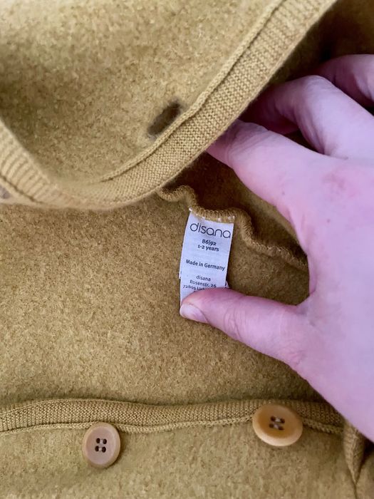 Salopeta/overall din lana fiarta, Disana, marime 74-80