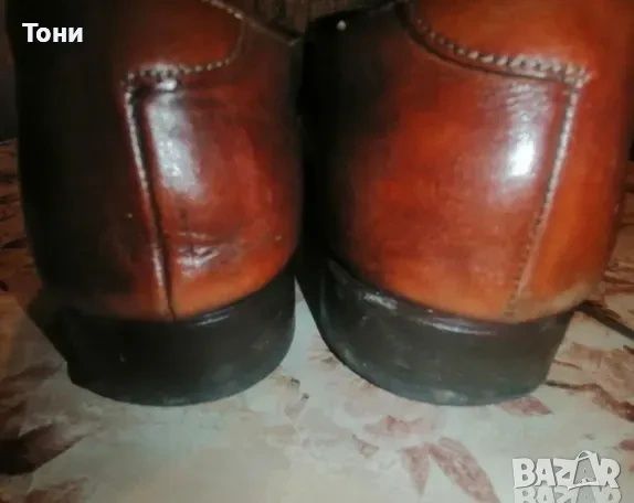 REGENT Оригинал Нови Мъжки Обувки от Естествена Кожа 43