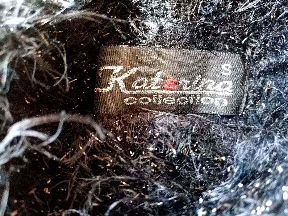 Ефектен блестящ топ Katerina fashion с отделни ръкави