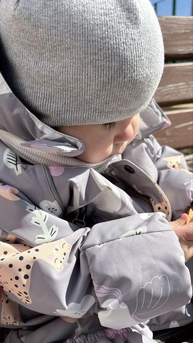 Весенний комбенизон для девочек