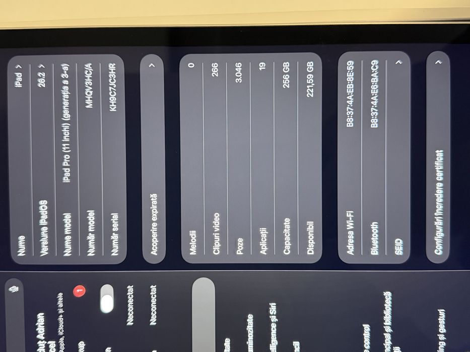 iPad Pro M1 11” 256GB – IMPECABIL + cutie