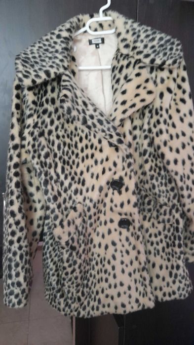 Дамско зимно палто, тигрово, Bik Bok