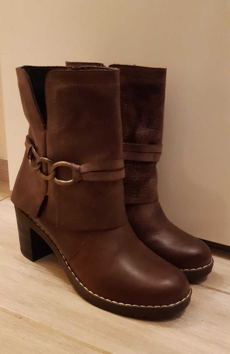 дамски боти, естествена кожа,номер 40