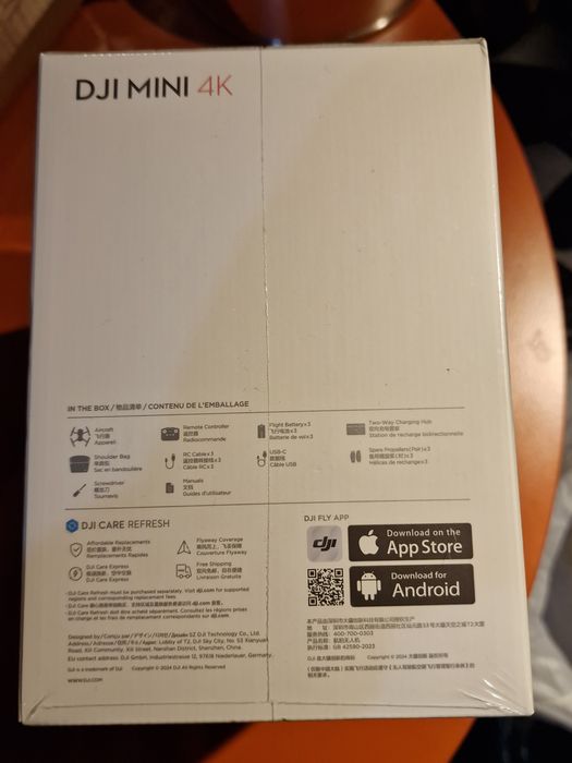 Dronă DJY mini 4k flay more combo nouă