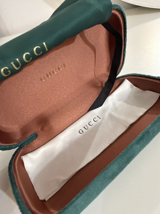 Gucci дамски слънчеви очила – с калъф и кърпичка