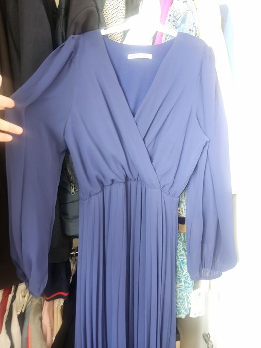 Турецкое платье синий