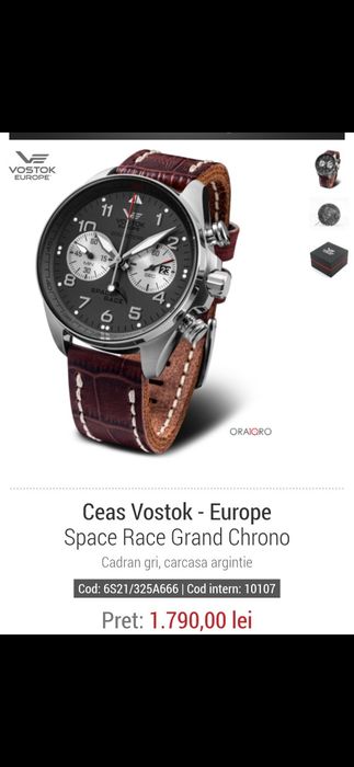 Ceas vostok europe space editie limitata