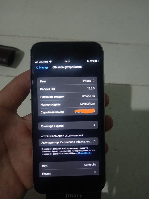 Iphone 6s cizlgan qrlgan joylar yoq