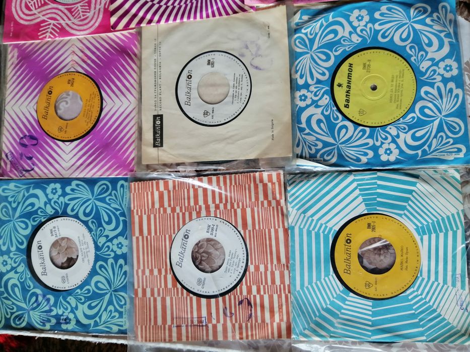 Грамофонни плочи на БАЛКАНТОН. Български и чужди изпълнители.