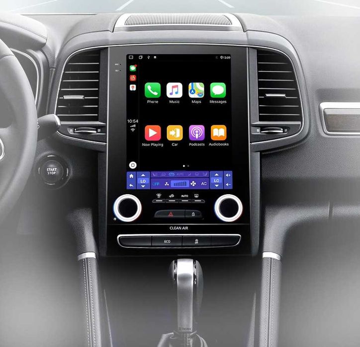 Navigatie Dedicata Tesla Renault Megane/Talisman, BT, Wi-Fi, Carplay