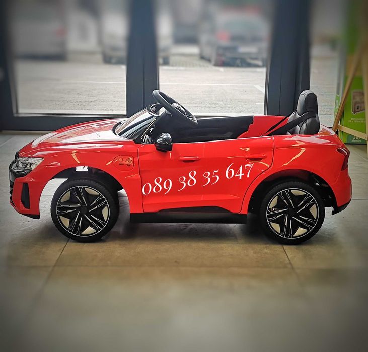 НОВО!Акумулаторна кола AUDI E-tron GT с EVA гуми,12V батерия,Bluetooth