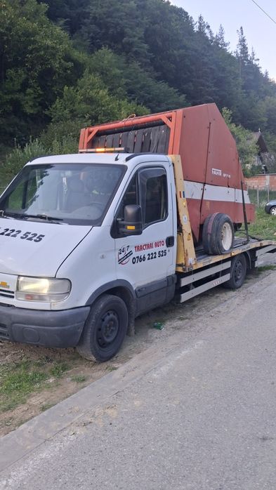 Asistenta rutiera -tractari-platforma