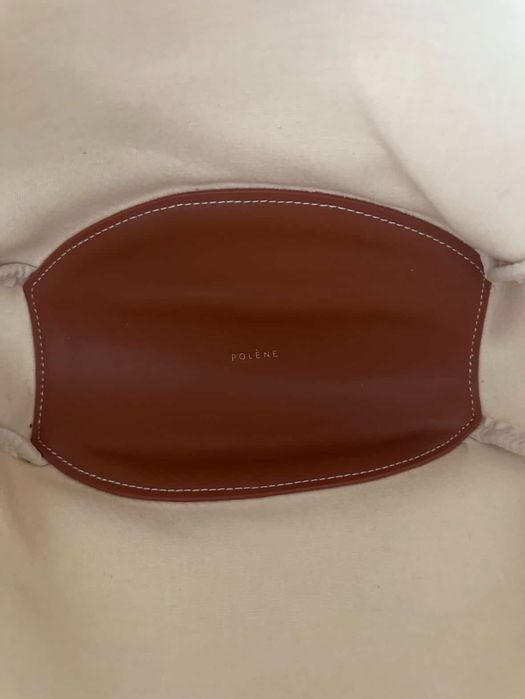 Чанта  Polene Cyme Cognac